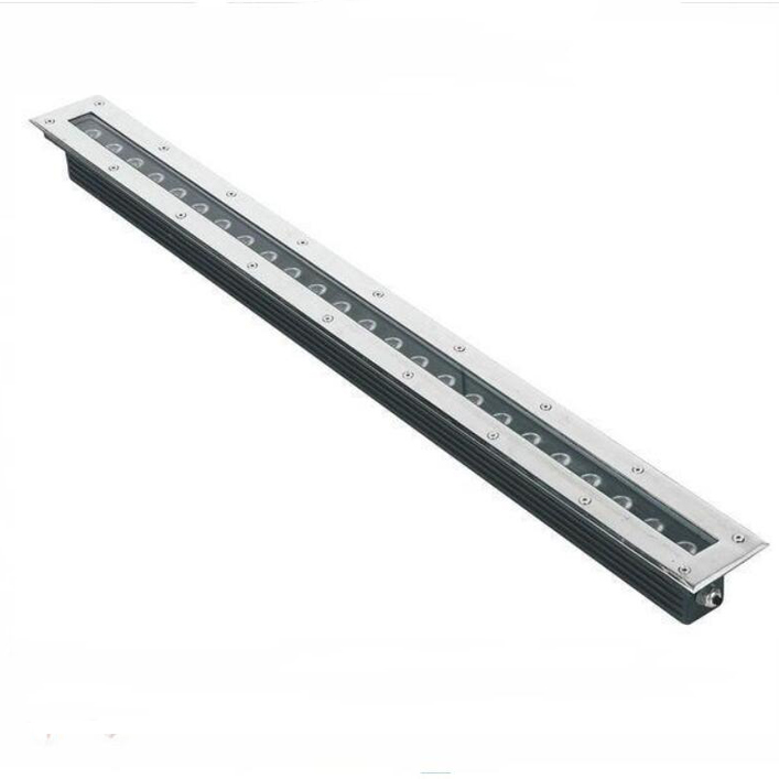 36W IP67 Linear Inground Stair Outdoor Ground Lamps Underground LED Recessed Driveway Light